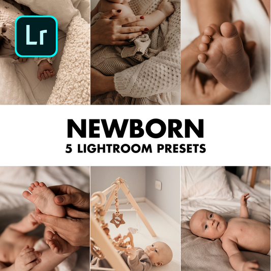 5x PLR Lightroom Preset Pack -  Baby Love