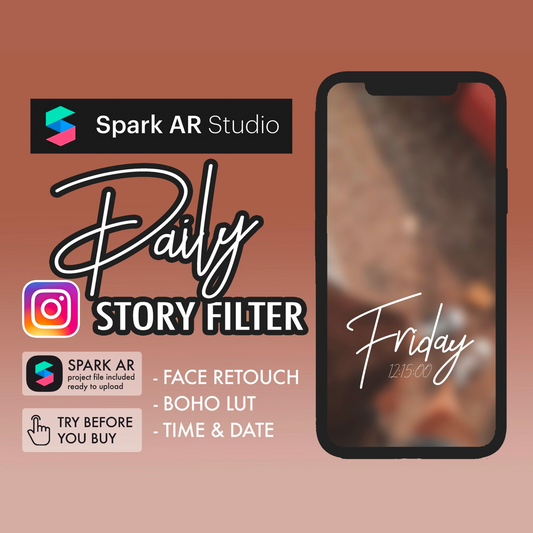 Spark AR Instagram Story Filter | Daily |