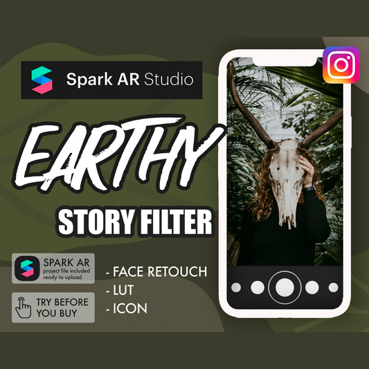 Spark AR Instagram Story Filter | Earthy Tones |